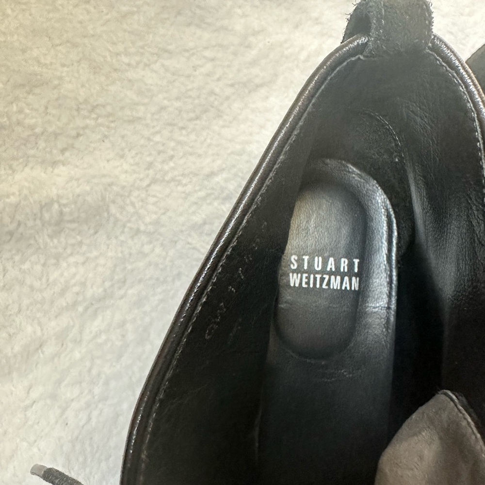 Stuart Weitzman Rove Suede Ankle Boot - Picture 3 of 7